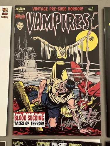 Vampire Macabre 1st Issue Horror comic lot   #NM/M Signed By Artist Frank Forte - Bild 7 von 12