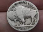 1915 D Buffalo Nickel 5 Cent Piece- Denver, Good Reverse Details