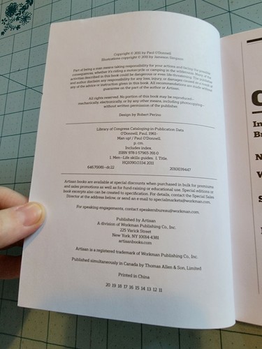 Man Up! 2011 Paperback Book By Paul O'Donnell, 325 Pages - Pre-Owned & Free Ship - Picture 6 of 12