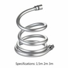 PVC High Pressure Thickening Smooth Shower Hose For Bath Handheld 1.5m/2m/3m