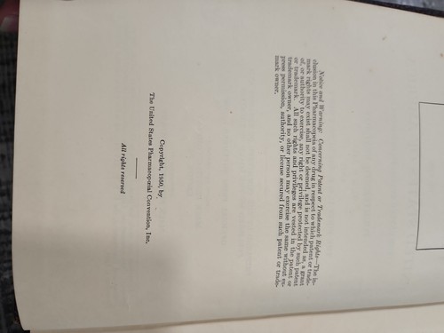 Pharmacopeia Of The United States 14th Revision 1950 - Picture 6 of 12