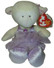 Ty Beanie Baby ARABESQUE Ballerina Lamb 8.5" NEW MWMTs Plush Stuffed Animal Toy