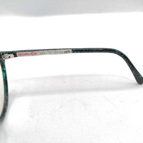 NiGuRa style Vintage Brille cateye 664 D 135 Neu 53/16 Leicht - Bild 4 von 6