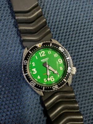 SEIKOダイバーズウォッチヴィンテージアンティーク6309-729a 80年代 Seiko Prospex Men's Black Watch - 6309-729A for sale online