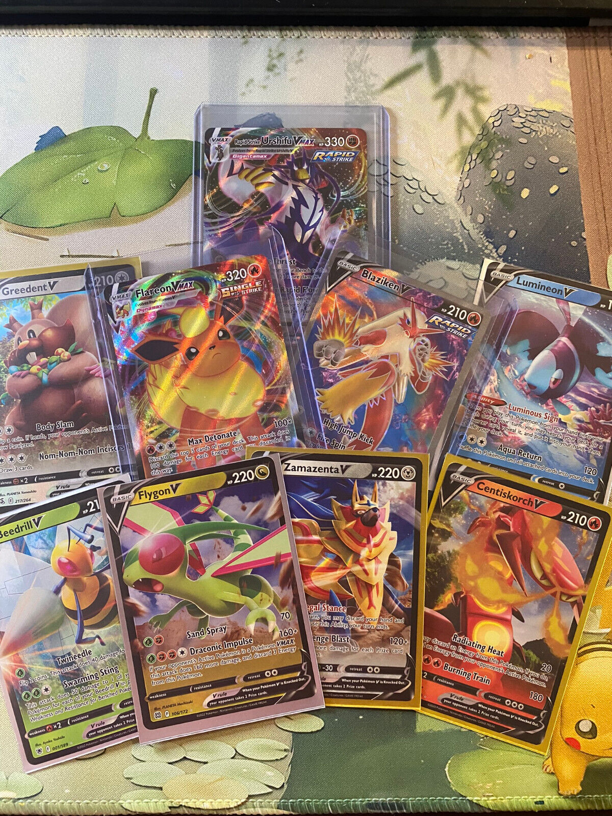 Epic Pokemon Card Bundle 40 Cards V/vmax Full Art 