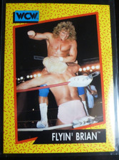 1991 Impel WCW Flyin' Brian Pillman #61, WWF, WCW, AEW NM
