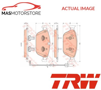 Front Delphi Brake Pads Audi Q5 2.0 TFSI Hybrid quattro SQ5 TDI quattro