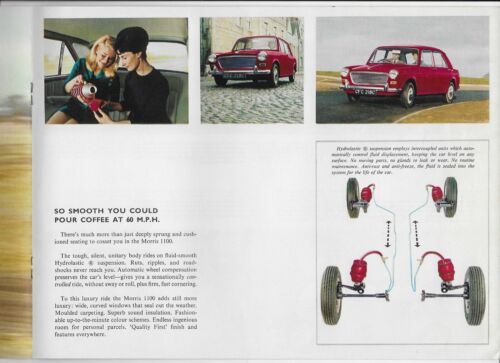 1966 Morris 1100 Saloon & Traveller car brochure - Picture 7 of 12