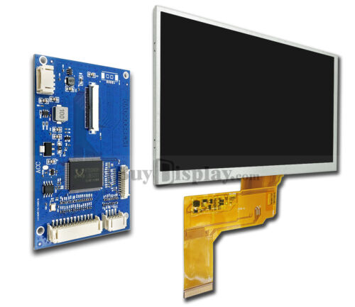 7"7.0 inch TFT Car LCD Display Module,w/VGA,Video AV Board.Optional Touch Panel - Picture 2 of 6