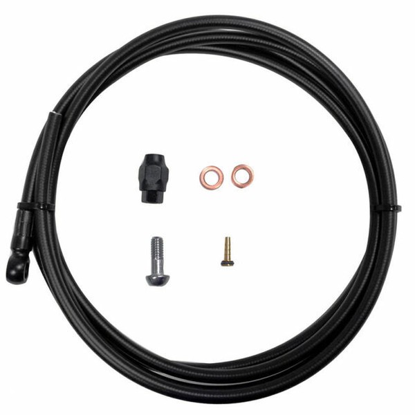 Hydraulic Brake Hose Kit TRP Banjo 2000mm Black for sale online eBay