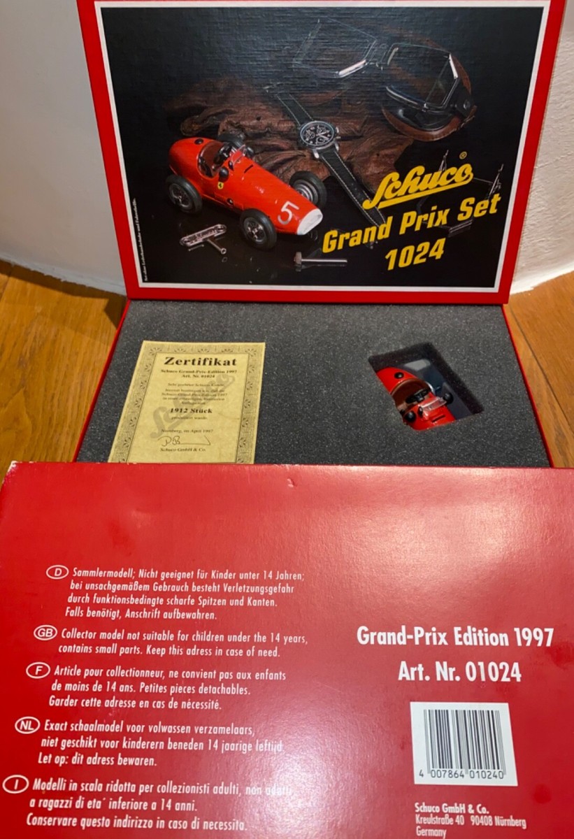 SCHUCO Grand Prix Racer 1070 Edition 1997 FERRARI wind-up