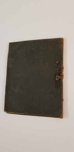 University of Illinois Commencement Booklet Leather Class of 1913 Medical - Picture 5 of 13