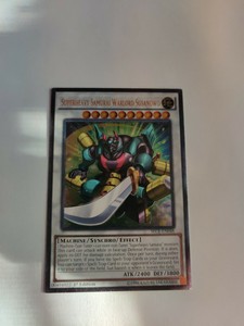 YUGIOH JAPANESE SUPER RARE CARD CARTE BOSH-JP048 Superheavy Samurai Beast NM/>M