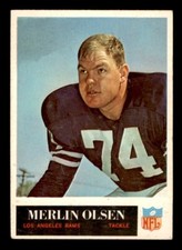 1965 Philadelphia Football #94 Merlin Olsen VG/EX *e2