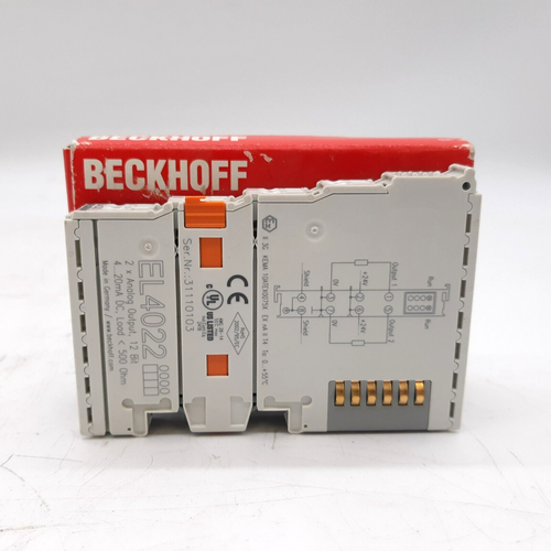 Beckhoff EL4022 Analog Output Module | eBay
