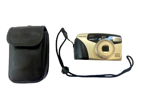 Pentax Espio 105G 38-105mm Lens 35MM Film Camera Power Tested Charity Listing