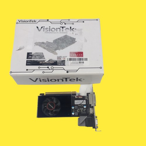 FOR PARTS! VisionTek Radeon 6570 1GB DVI I HDMI VGA Graphics Card # 322 Z65/B72 - Picture 1 of 6
