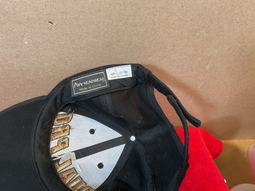 Dual Pro Racing Baseballkappe verstellbar ATT Kopfbedeckung schwarz neu kostenloser Versand - Bild 8 von 8