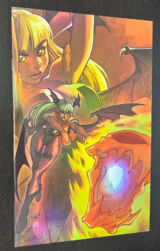 DARKSTALKERS Limited Edition Foil Cover #1 (Image Comics 2005) -- Joe Madureira