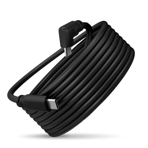 Cavo di collegamento cuffie per Oculus Quest/Quest 2 VR USB-C USB 3.0 5 Gbps cavo di ricarica - Foto 2 di 9