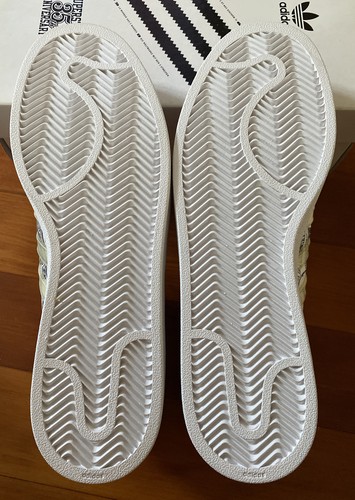 RARE & NEW Adidas Superstar Captain Tsubasa Men’s Size 11 White Blue (133670) - Picture 7 of 12