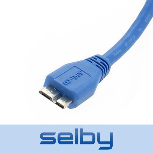 USB 3.0 SuperSpeed Type A Male to Micro B Cable suits PC & Mac - Picture 3 of 6