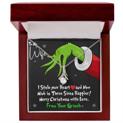 To My Wife Necklace, Wife Christmas Gift, Jewelry Pendant Gift, Gift For Her! - Picture 20 of 23