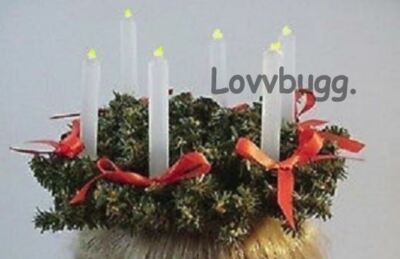 Our Own St Lucia Wreath Kirsten for American Girl 18