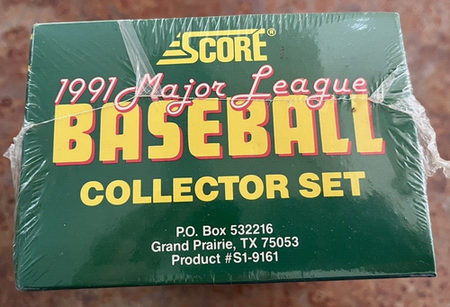 SCORE 1991 MLB Collector Set-900 Player Cards-72 Magic Motion-Trivia Cards-New - Picture 6 of 6