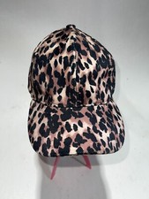Women's Animal Print Cap Leopard Print Hat One Size Hook Loop