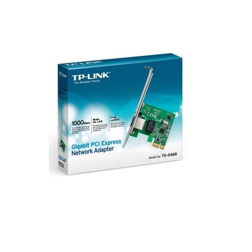 Gigabit TP-Link Netzwerkadapter PCIe Ethernet 10/100/1000Mbps RJ45 Port - Bild 5 von 5