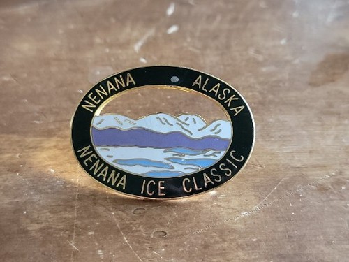 Nenana Ice Classic Alaska-Ice Breaking Vintage 1989 Pinbacks - Picture 2 of 3