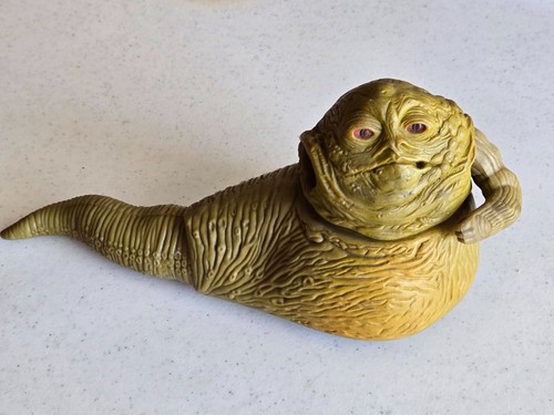 Vintage Star Wars 1983 Jabba the Hutt Figure Original Kenner ROTJ Hong Kong  - Picture 1 of 8