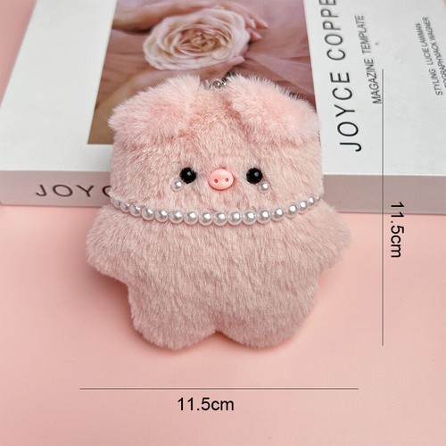 Cute Plush Pig Keychain Creative Sunglasses Pig Keychain Bag Decoration Gift _yi - Picture 14 of 23