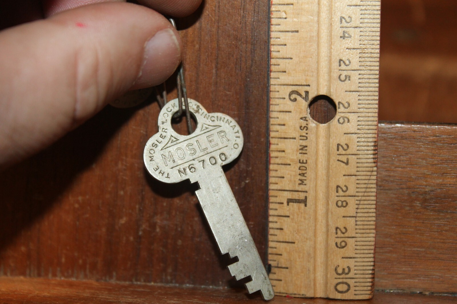 2 Vintage Safety Deposit Box Key Mosler eBay