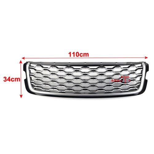 Vordere Stoßstange mittlere Kühlergrill für Land Rover Range Rover Velar 17–24 - Bild 10 von 10