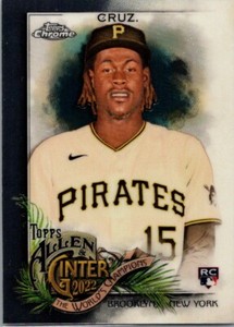 2022 Topps Allen & Ginter Chrome - Oneil Cruz #122 RC Rookie Pittsburgh Pirates