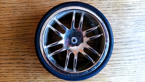 4 roues Schumacher Big 6 Lotus Wheels 1/6 rare & vintage - Imagen 6 de 10