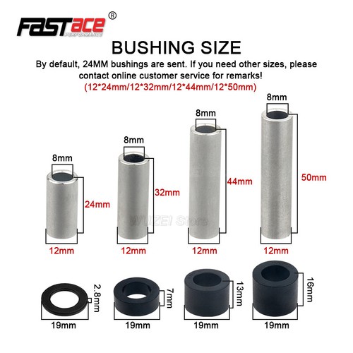 FASTACE 10.5 in BDA53RC REAR SHOCK ABSORBER SUSPENSION FOR SURRON TALARIA STING - Picture 2 of 4