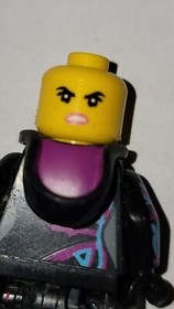 Lego Movie Wyldstyle, Folded Hood Wild Style Minifigure Set 70803 70810 70808