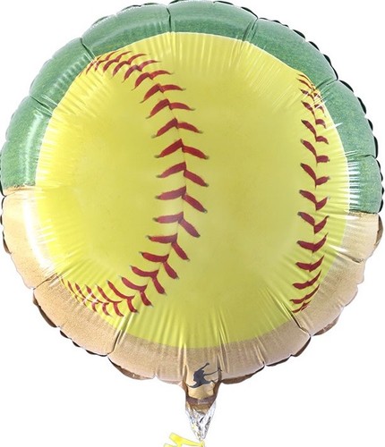 Fast Pitch Softball Party supplies, plates, napkins, invitations, balloon,banner - Picture 7 of 9