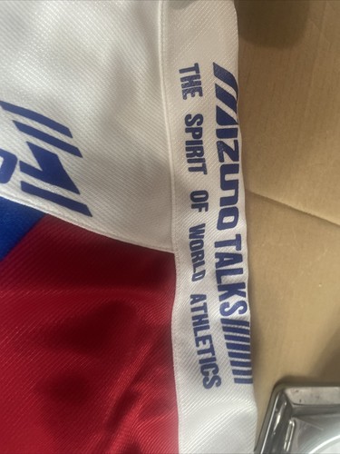 Vintage Mizuno Olympic Warm Up Full Zip Jacket Size Large L - Picture 5 of 10