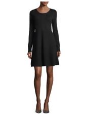Neiman Marcus Cashmere Ribbed Fit /& Flare Sweaterdress Red XL NWT $325