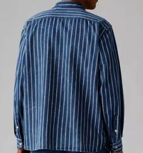 CAMISA AUTÉNTICA LEVI'S JACKSON WORKER AUSTIN RELAJADA 2 BOLSILLOS BOTÓN 195730243 - Imagen 2 de 3