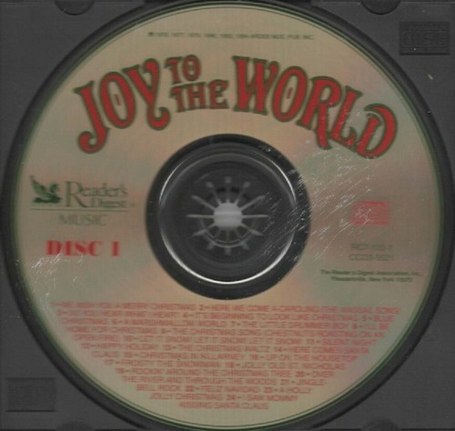 JOY TO THE WORLD, READERS DIGEST 3 CD SET, 103B, ( CD - 1994 ) 803, - Bild 3 von 6