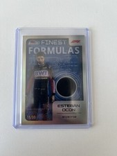 2024 Topps Finest F1 Formula 1 Esteban Ocon F1 Finest Formulas FF-OCO Relic /99