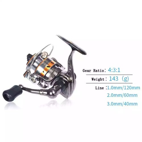 Seamless Mini All-metal Shallow Spool Spinning Reel For Ultralight Fishing - 第 4/11 張圖片