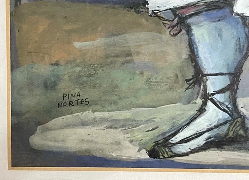 Original Gouache Painting By The Spanish Artist, Angel Pina Nortes - Picture 9 of 12