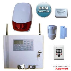 Antifurto wireless kit allarme casa senza fili gsm antifurti ... Antifurti casa senza fili professionali