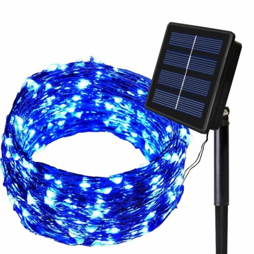 LED Solar String Light Lights Waterproof Copper Wire Fairy Outdoor Garden Party - Picture 12 of 17